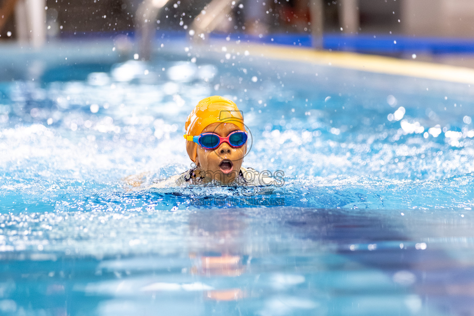 Day 3 of BML 6th National Kids Swimming Kids Festival 2025 held in Hulhumale', Maldives on Wednesday, 5th November 2024. 
Photos: Hassan Simah / images.mv