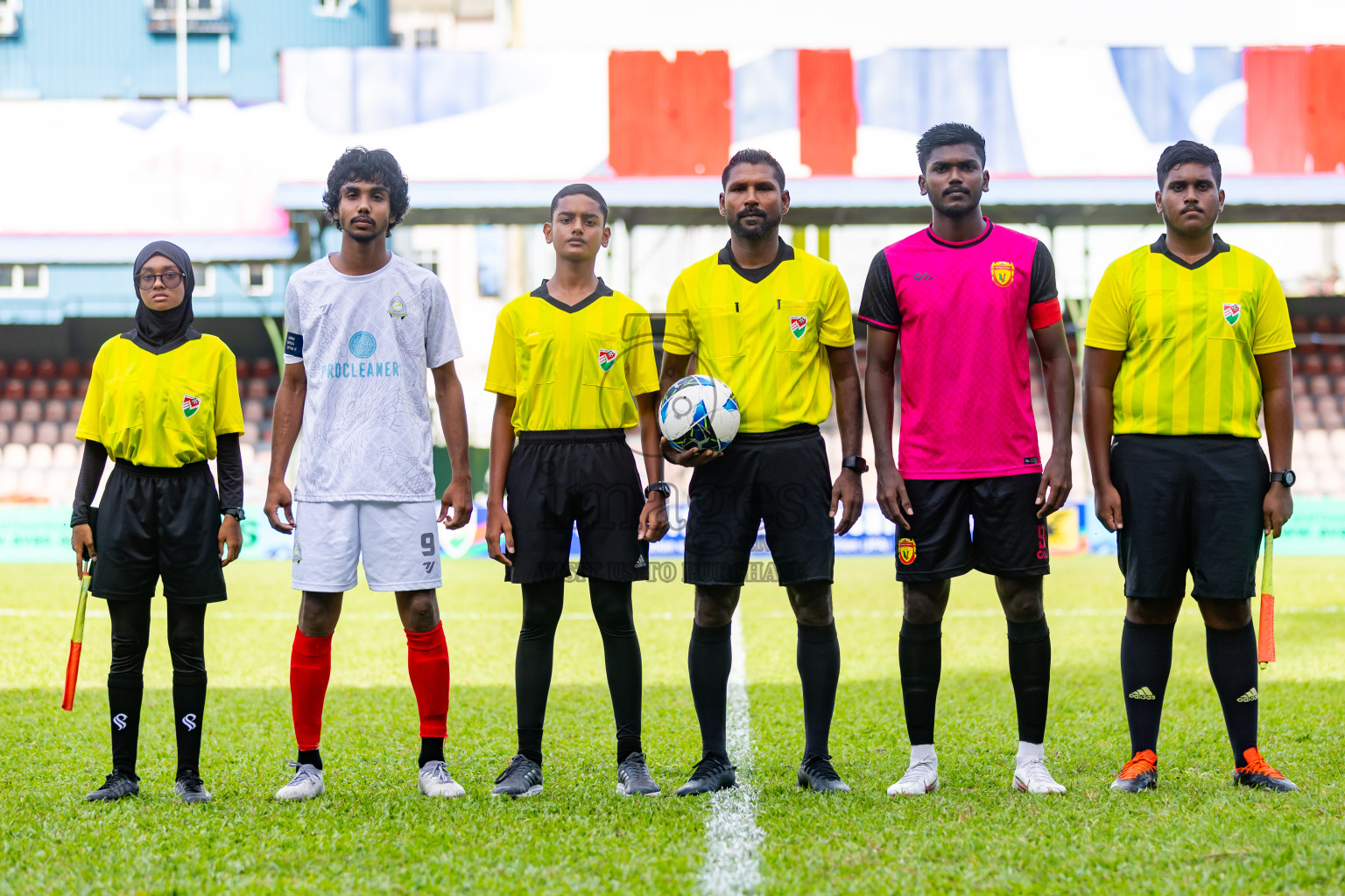 United Victory vs Club Green Street in Day 4 of Under 19 Youth Championship 2024 was held at National Stadium in Male', Maldives on Thursday, 13th June 2024. Photos: Nausham Waheed / images.mv