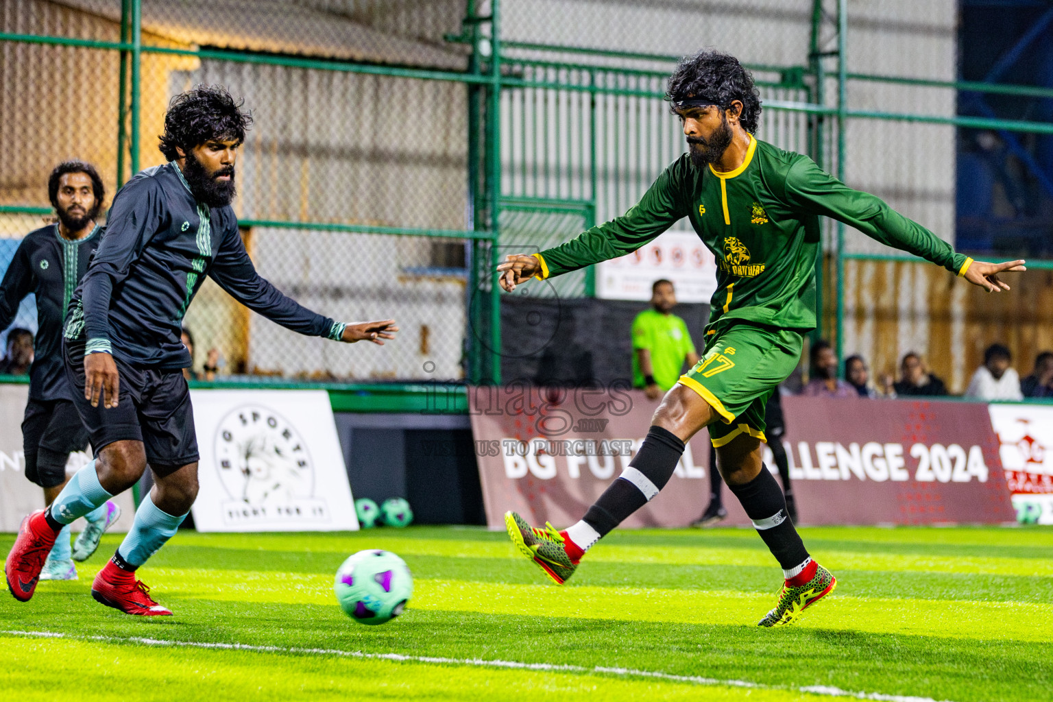 Bretheren SC vs Squadra in Day 2 of BG Futsal Challenge 2024 was held on Wednesday, 13th March 2024, in Male', Maldives Photos: Nausham Waheed / images.mv