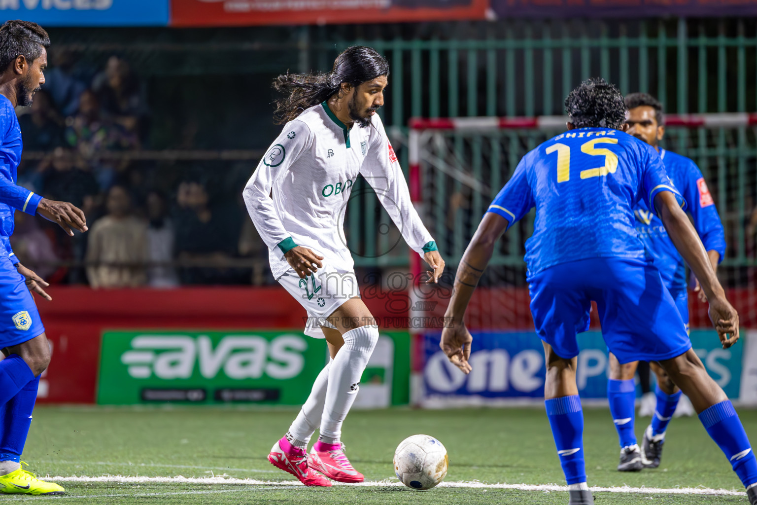 Dhadimagu vs GA Dhevvadhoo in Zone Round on Day 30 of Golden Futsal Challenge 2025 was held on Monday , 3rd February 2025, in Hulhumale', Maldives.
Photos: Ismail Thoriq / images.mv
