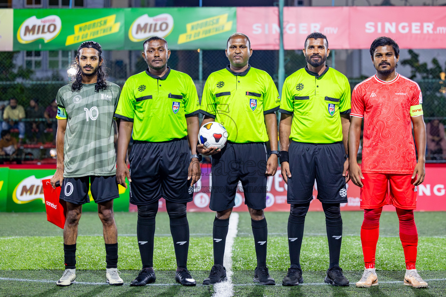 Ooredoo Maldives vs Fahi Rc in Club Maldives Cup 2024 held in Rehendi Futsal Ground, Hulhumale', Maldives on Tuesday, 25th September 2024. Photos: Nausham Waheed/ images.mv