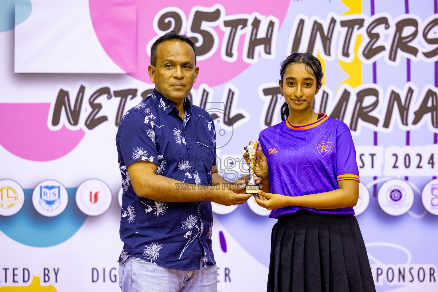 Day 2 of 25th Inter-School Netball Tournament was held in Social Center at Male', Maldives on Saturday, 10th August 2024. Photos: Nausham Waheed / images.mv