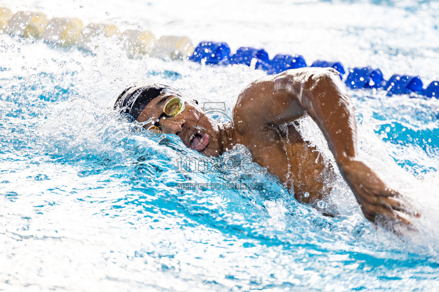 Day 6 of National Swimming Competition 2024 held in Hulhumale', Maldives on Wednesday, 18th December 2024. 
Photos: Hassan Simah / images.mv