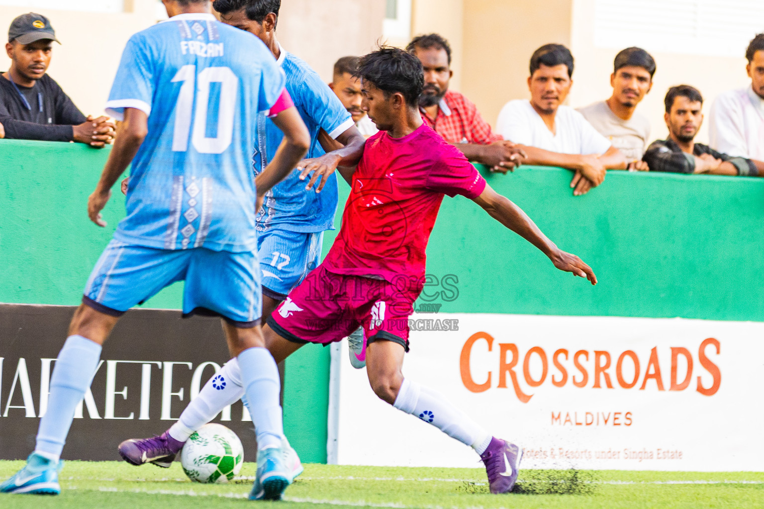 Velassaru vs JW Marriott in Resort League 2025 (South Male Zone) day 6 was held on Friday, 3rd October 2025 in Crossroads's Maldives, Photos: Areef Adam / images.mv