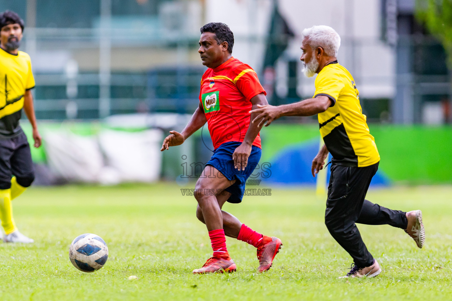 Day 2 of MILO Soccer 7 v 7 Championship 2024 was held at Henveiru Stadium in Male', Maldives on Friday, 24th April 2024. Photos: Nausham Waheed / images.mv