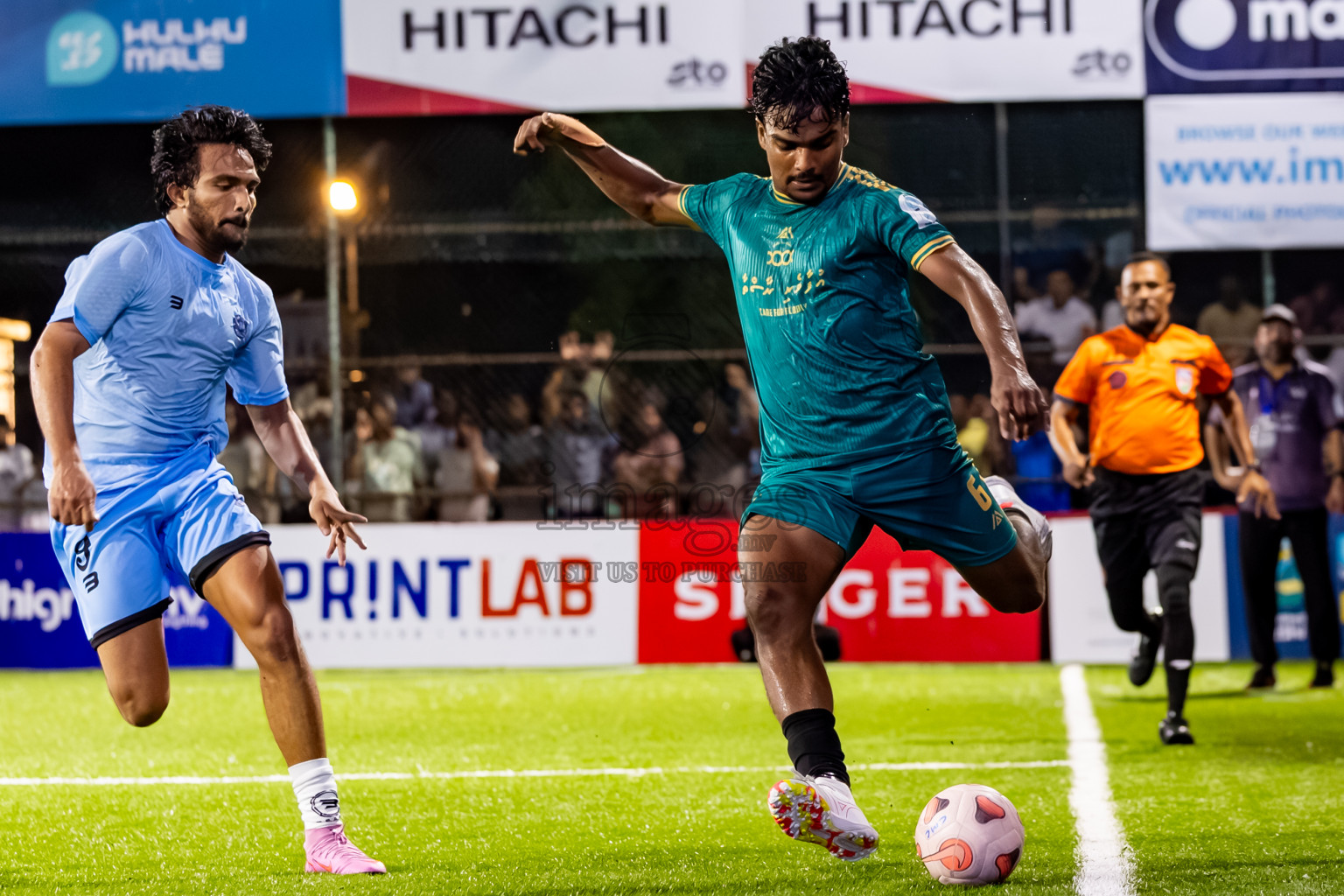 Team Badhahi vs Male City Council in Quater Finals of Club Maldives Cup Classic 2025 was held in Rehendi Futsal Ground, Hulhumale', Maldives on Saturday, 27th September 2025. Photos: Nausham Waheed / images.mv