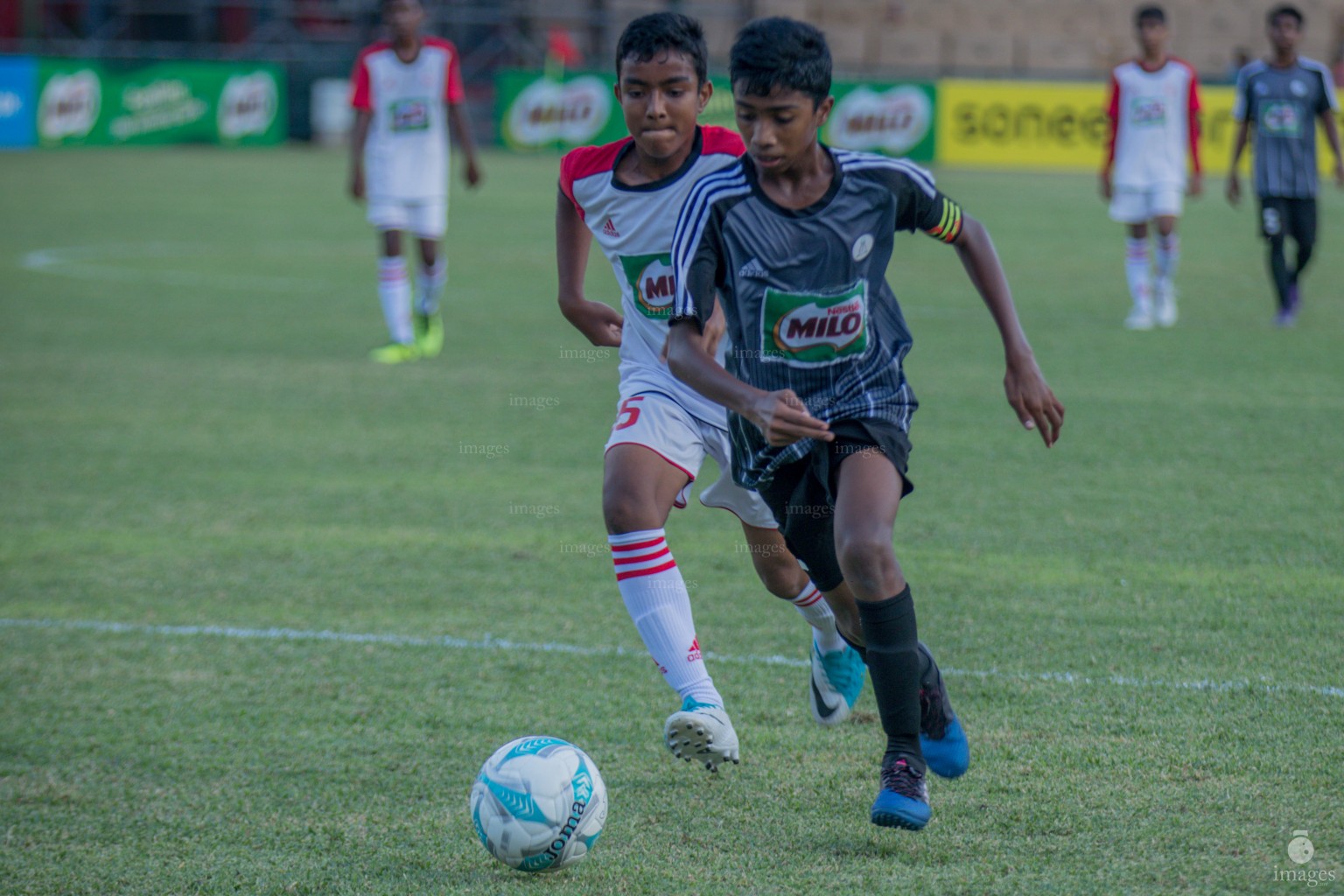 Milo Inter-school U14 Football 2017 Final on 2nd October 2017, Ahmadhiyya vs Iskandhar School (Photos: Ismail Thoriq and Hassan Simah/Images.mv)