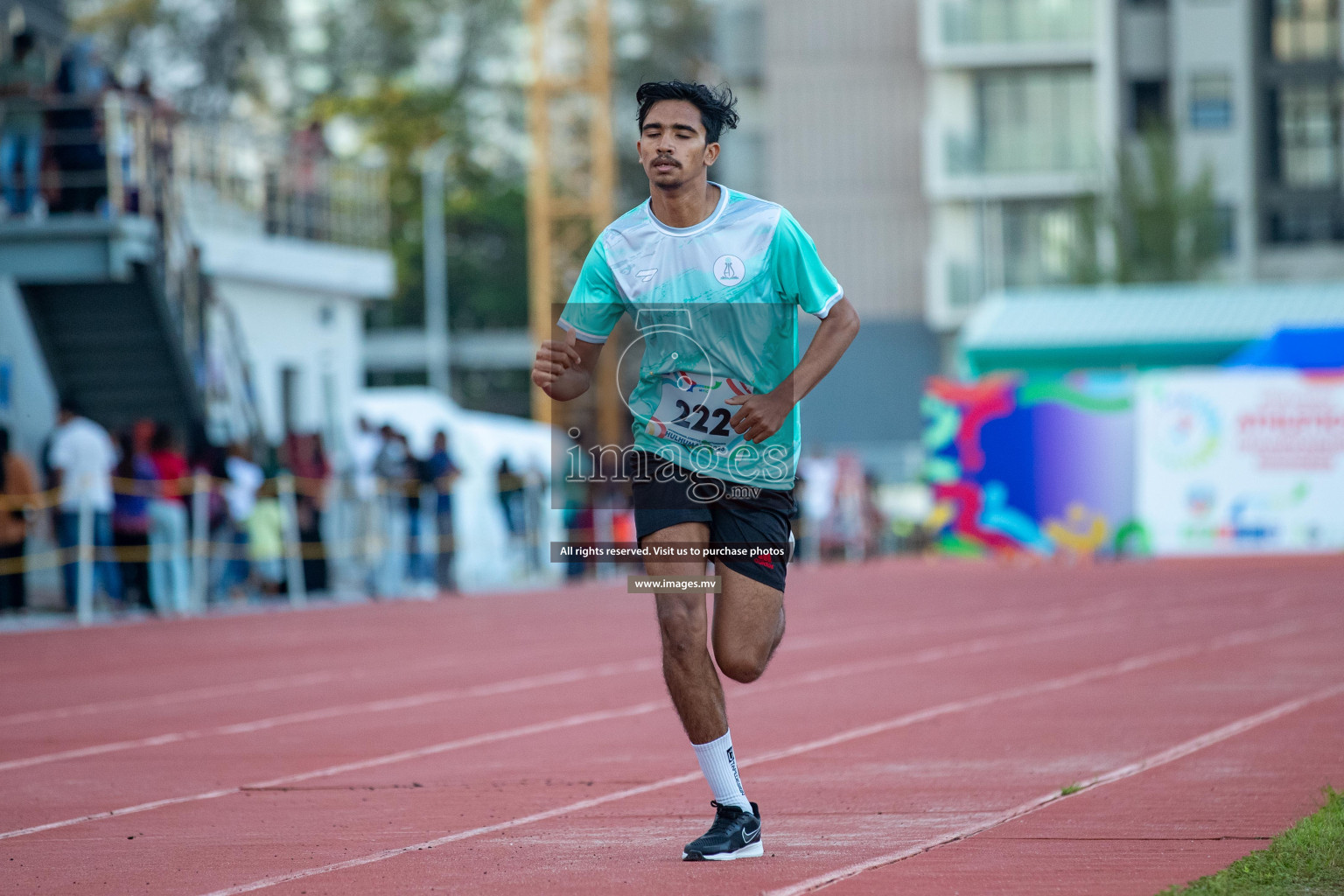 Day two of Inter School Athletics Championship 2023 was held at Hulhumale' Running Track at Hulhumale', Maldives on Sunday, 15th May 2023. Photos: Nausham Waheed / images.mv