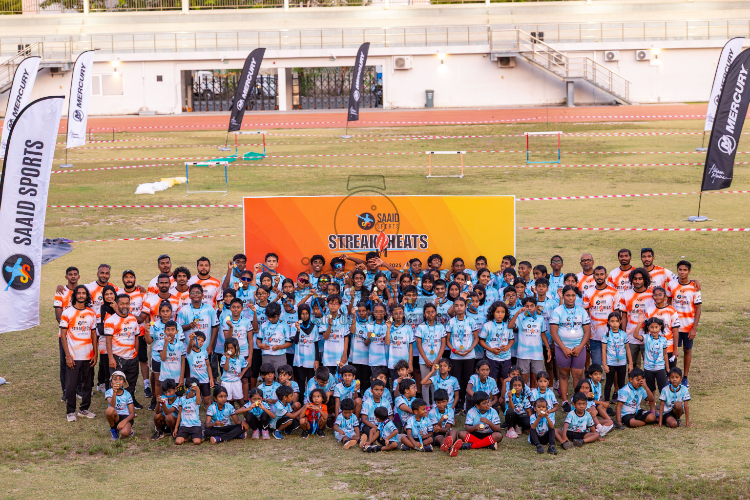 Streak Heats 2025 by Saaid Sports was held on Saturday, 6th September 2025 at Hulhumale' Synthetic Track, Hulhumale' Maldives. Photos: Ismail Thoriq / images.mv