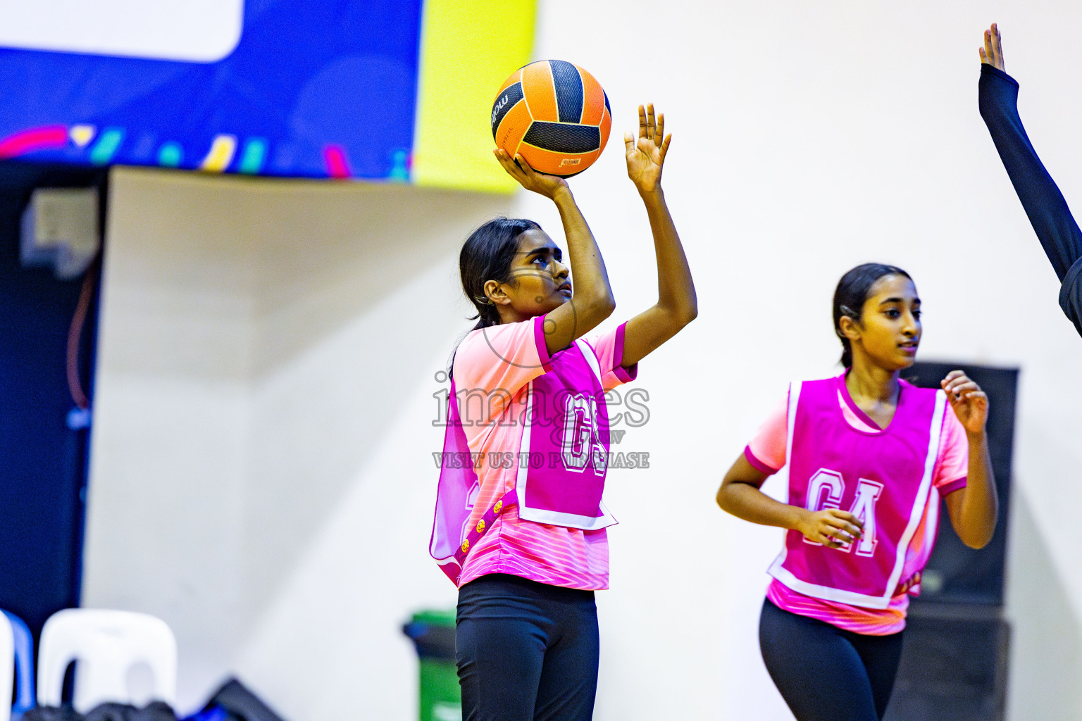 Day 5 of 21st National Netball Tournament was held in Social Canter at Male', Maldives on Sunday, 13th May 2024. Photos: Nausham Waheed / images.mv