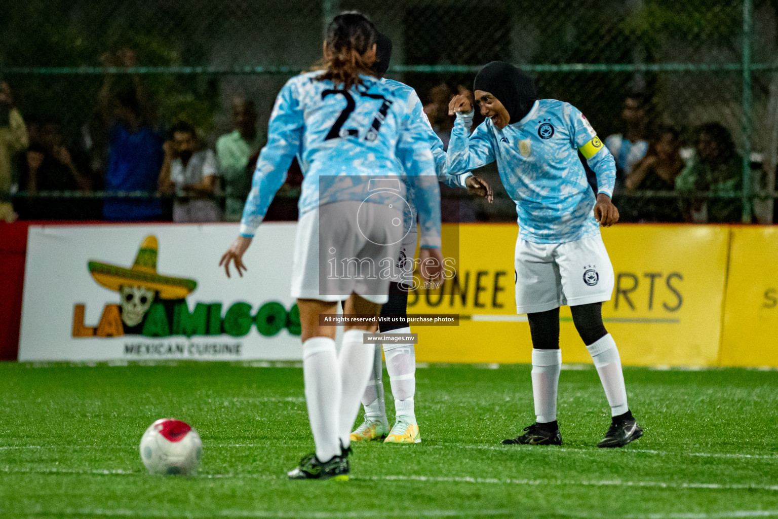 MPL vs Club MYS in Eighteen Thirty Women's Futsal Fiesta 2022 was held in Hulhumale', Maldives on Monday, 21st October 2022. Photos: Hassan Simah / images.mv