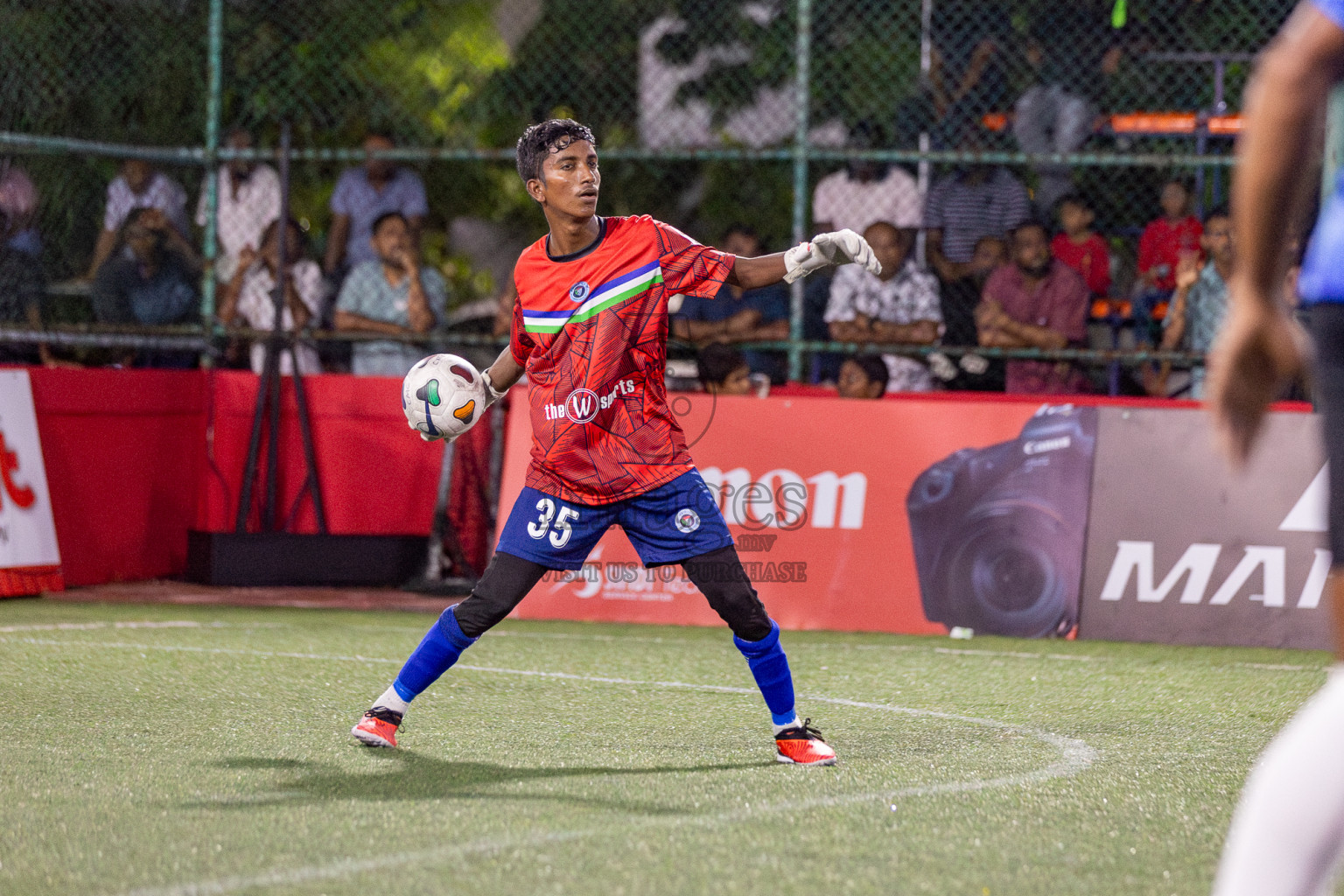 Prison Club vs Police Club in Club Maldives Cup 2024 held in Rehendi Futsal Ground, Hulhumale', Maldives on Saturday, 28th September 2024. Photos: Hassan Simah / images.mv