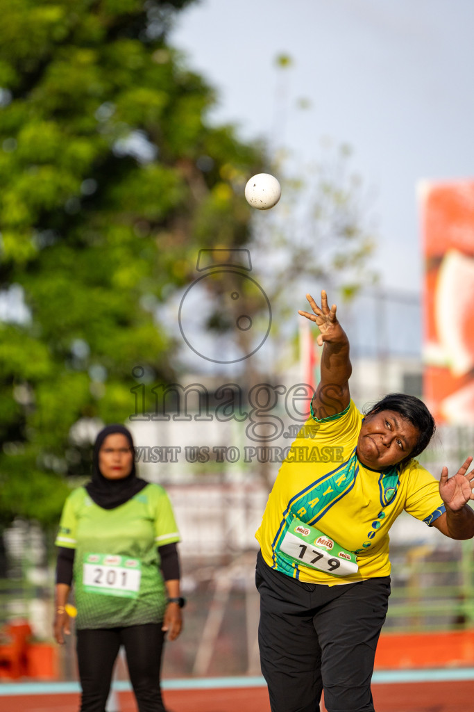 Day 3 of 33rd National Athletics Championship was held in Ekuveni Track at Male', Maldives on Saturday, 7th September 2024.
Photos: Suaadh Abdul Sattar / images.mv