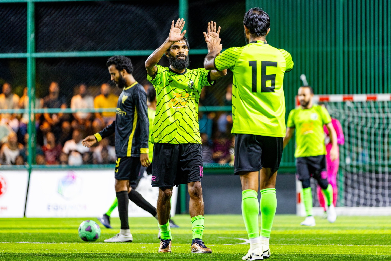 JJ Sports Club vs RDL in Finals of BG Futsal Challenge 2024 was held on Thursday , 4th April 2024, in Male', Maldives Photos: Nausham Waheed / images.mv