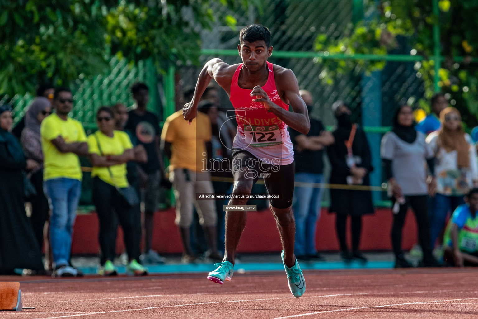 Day 3 of Milo Association Athletics Championship 2022 on 27th Aug 2022, held in, Male', Maldives Photos: Nausham Waheed / Images.mv