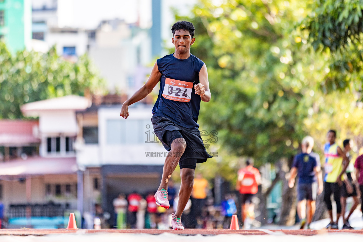 National Athletics Championship / 2025 was held at Ekuveni Cricket Ground in Male', Maldives on Thursday, 14th August 2025. Photos: Areef Adam / images.mv