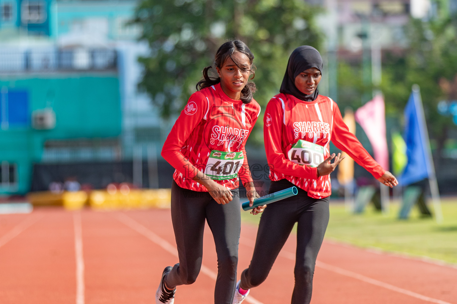 Day 4 of MILO Athletics Association Championship was held on Friday, 8th March 2024 in Male', Maldives. Photos: Hasna Hussain