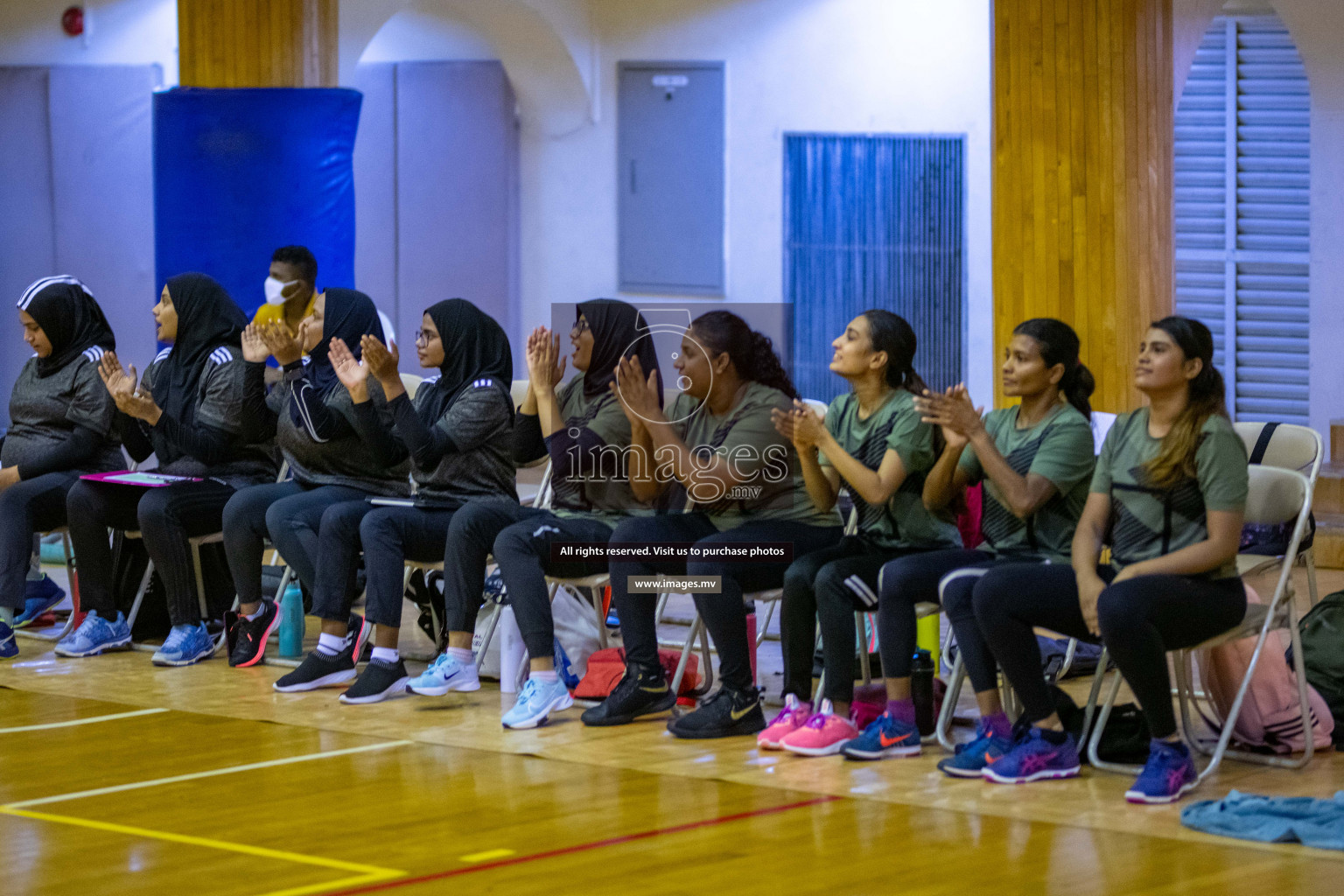 Kulhudhuffushi Youth & R.C vs Club Green Streets in the Finals of Milo National Netball Tournament 2021 (Women's) held on 5th December 2021 in Male', Maldives Photos: Ismail Thoriq / images.mv