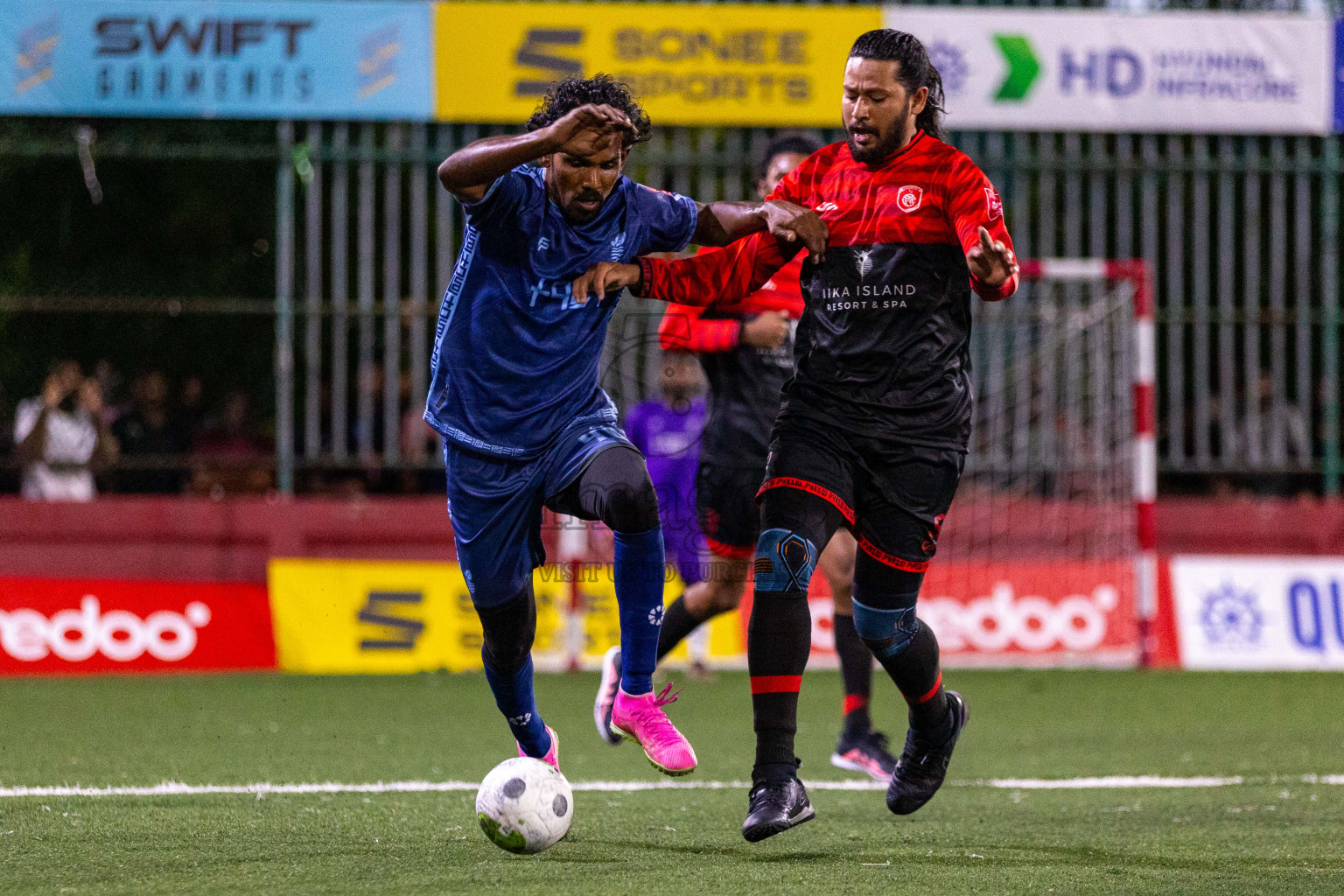 AA Mathiveri vs AA Bodufolhudhoo in Day 6 of Golden Futsal Challenge 2024 was held on Saturday, 20th January 2024, in Hulhumale', Maldives
Photos: Ismail Thoriq / images.mv