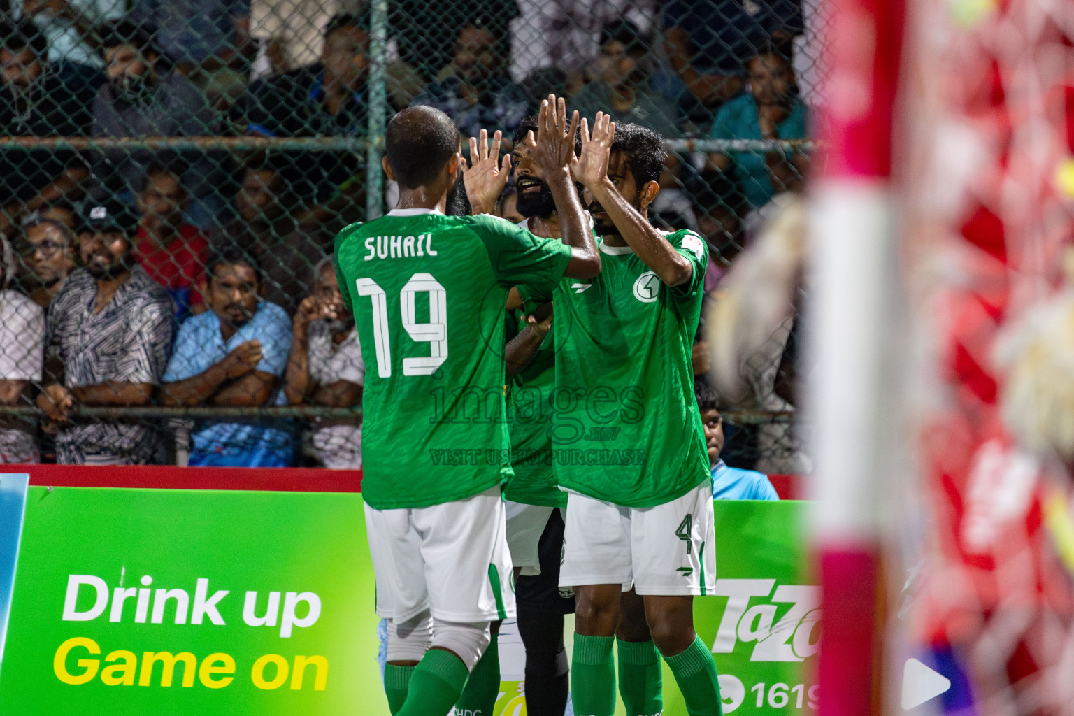 CLUB HDC vs CLUB FEN in Club Maldives Cup 2024 held in Rehendi Futsal Ground, Hulhumale', Maldives on Monday, 23rd September 2024. 
Photos: Mohamed Mahfooz Moosa / images.mv