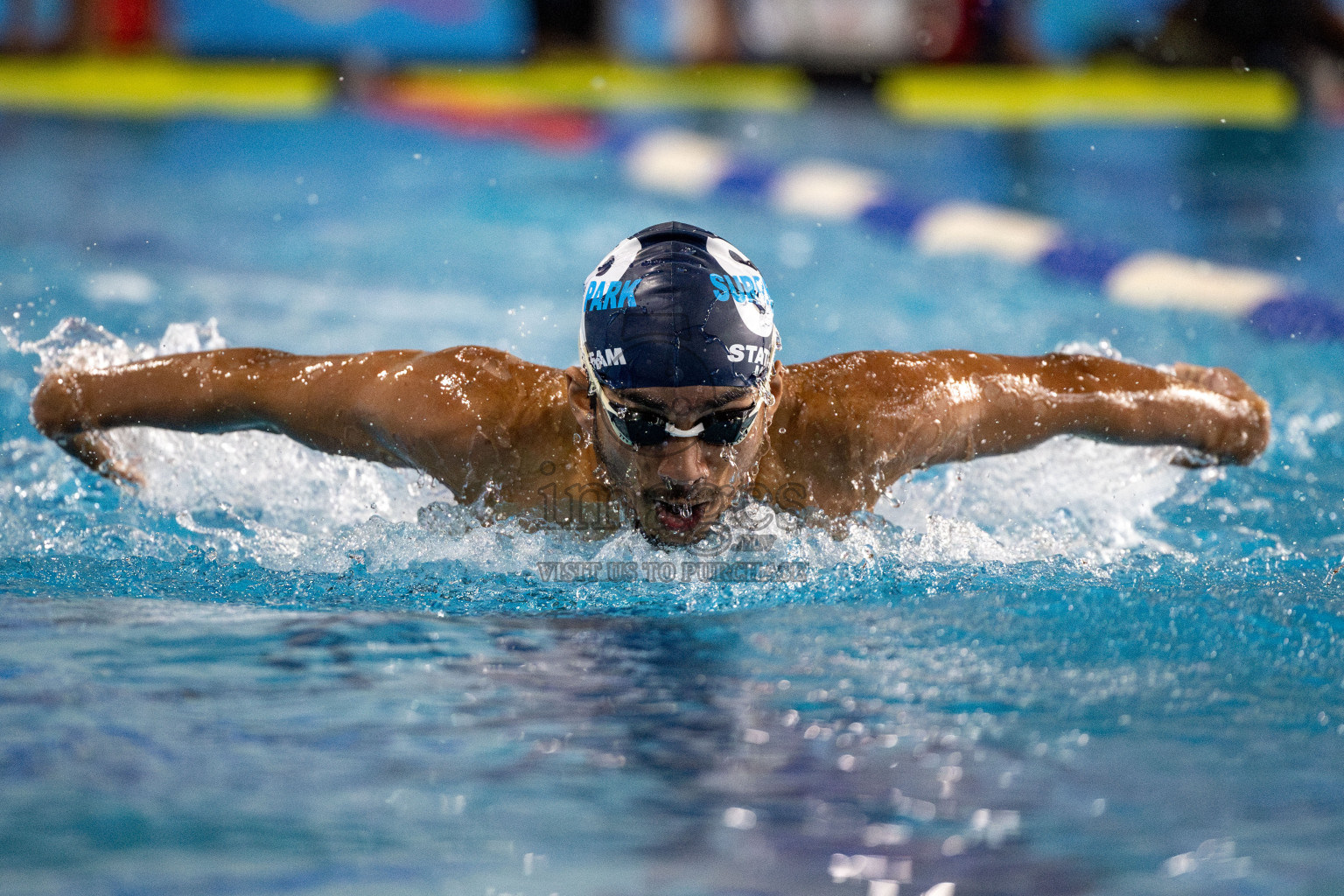 Day 5 of National Swimming Competition 2024 held in Hulhumale', Maldives on Tuesday, 17th December 2024. 
Photos: Hassan Simah / images.mv