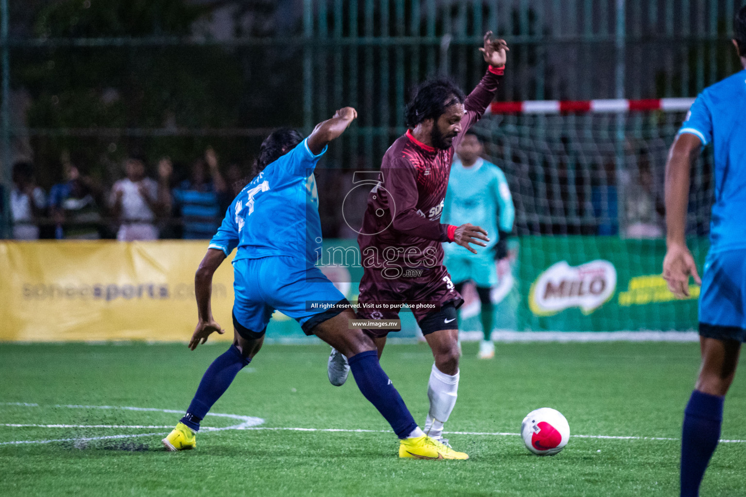 MACL vs Trade Club in Club Maldives Cup 2022 was held in Hulhumale', Maldives on Sunday, 9th October 2022. Photos: Hassan Simah / images.mv