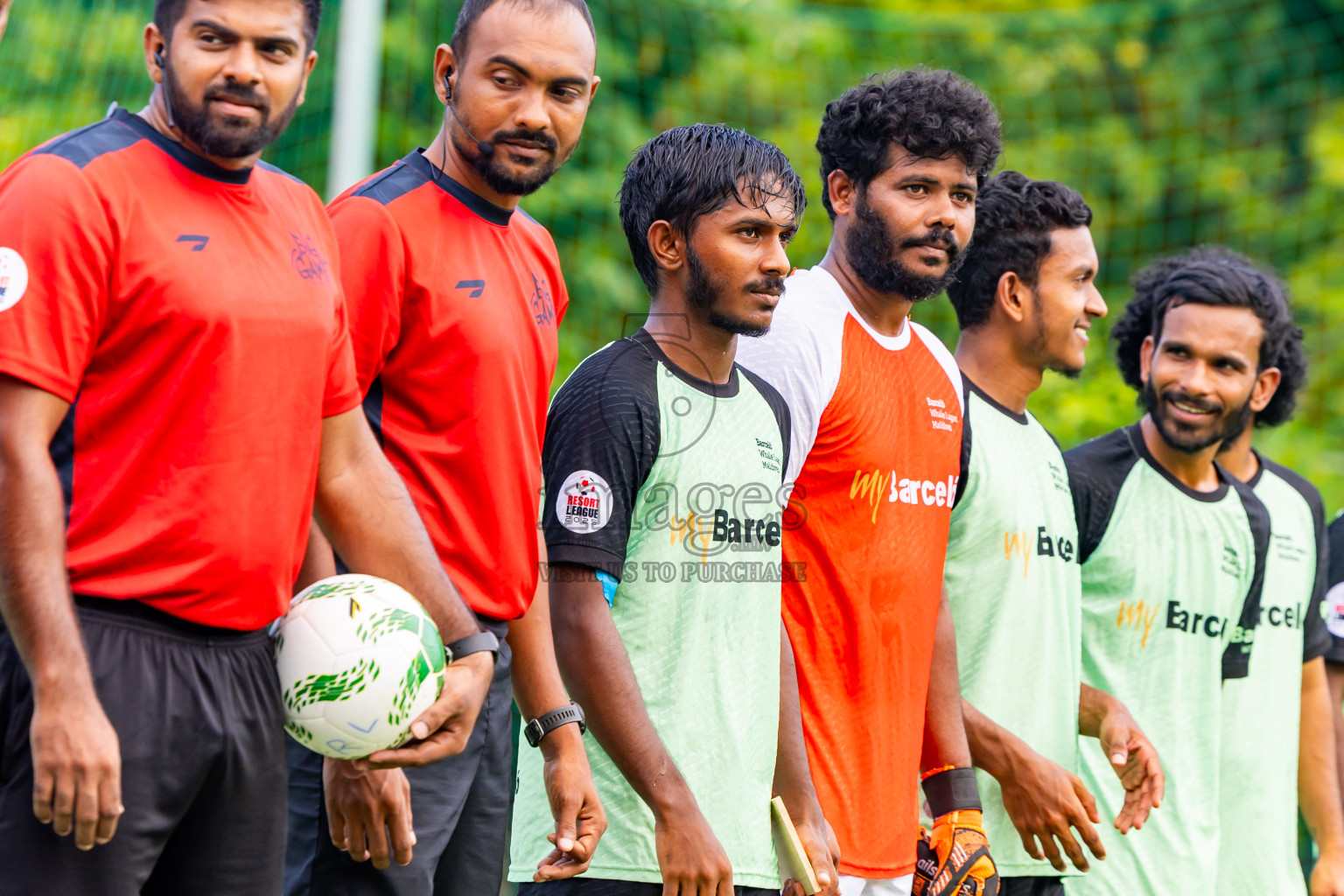 Barcelo vs Lily Beach in Semi Final of Resort League 2025 (Ari Zone) was held on Friday, 27th June 2025 in Conrad Maldives Rangali Island, Alif Dhaalu Atoll, Maldives. Photos: Nausham Waheed / images.mv