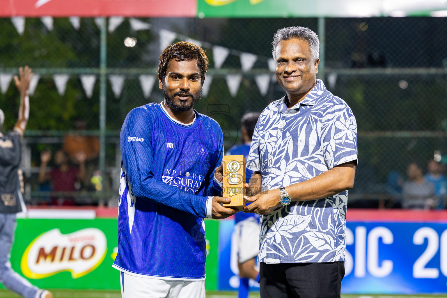 Male City Council (MCC) vs HPSN in Semi Final of Club Maldives Classic 2025 was held in Rehendi Futsal Ground, Hulhumale', Maldives on Wednesday, 1st October 2025. Photos: Ismail Thoriq / images.mv