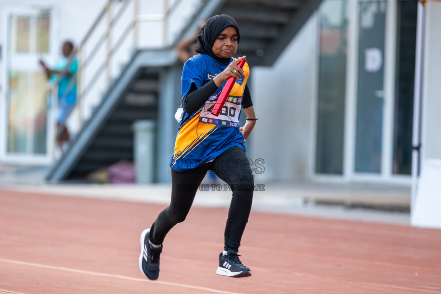 Day 5 of MWSC Interschool Athletics Championships 2024 held in Hulhumale Running Track, Hulhumale, Maldives on Wednesday, 13th November 2024. Photos by: Ismail Thoriq / Images.mv