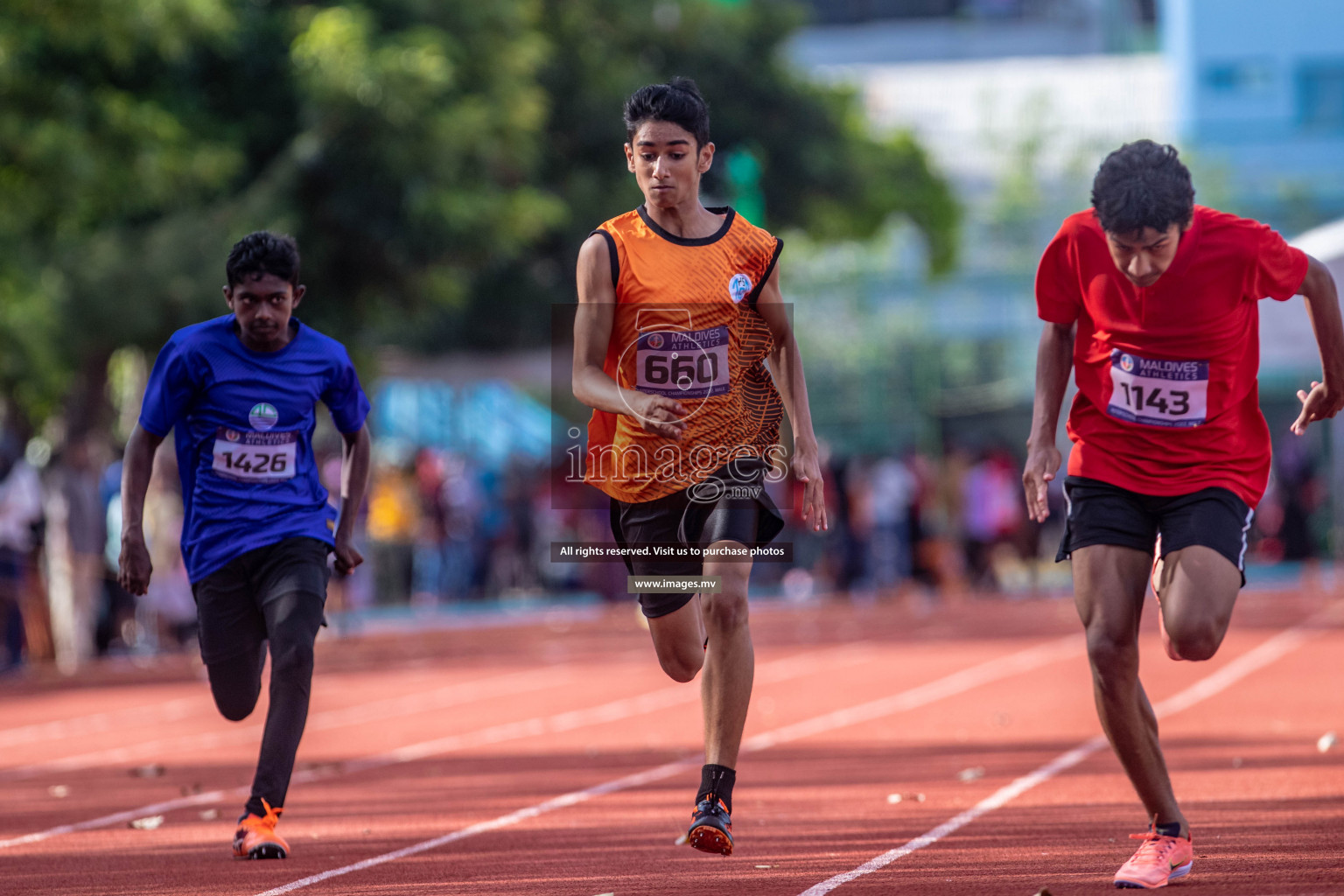 Day 1 of Inter-School Athletics Championship held in Male', Maldives on 22nd May 2022. Photos by: Nausham Waheed / images.mv