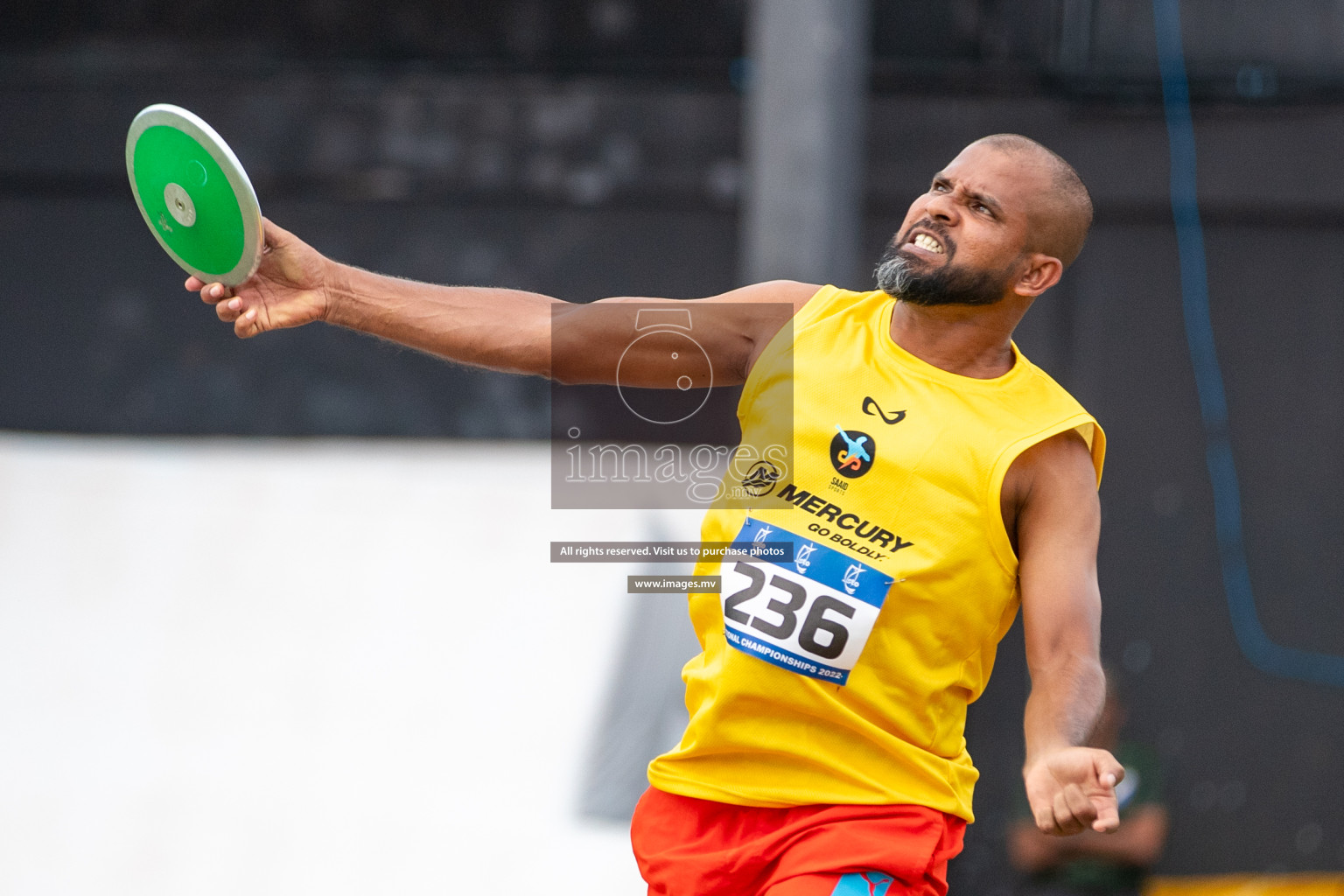 Day 2 of National Athletics Championship 2023 was held in Ekuveni Track at Male', Maldives on Friday, 24th November 2023. Photos: Hassan Simah / images.mv