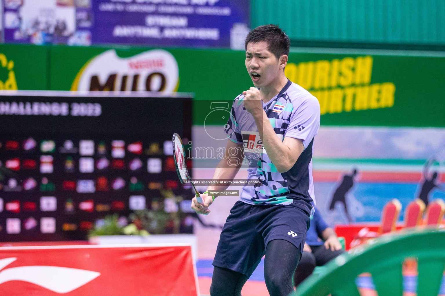 Finals of Li-Ning Maldives International Challenge 2023, was is held in Ekuveni Indoor Court, Male', Maldives on Saturday, 10th June 2023. Photos: Ismail Thoriq / images.mv