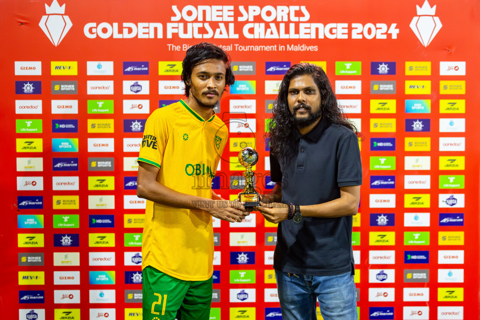 GA Gemanafushi vs GDh Vaadhoo on Day 35 of Golden Futsal Challenge 2024 was held on Tuesday, 20th February 2024, in Hulhumale', Maldives
Photos: Mohamed Mahfooz Moosa, / images.mv