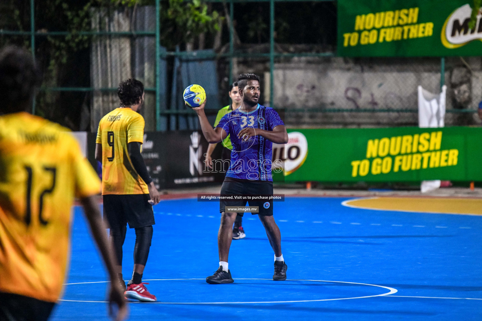 Day 17 of Milo 6th Inter Office Handball Tournament 2022 - Photos by Nausham Waheed