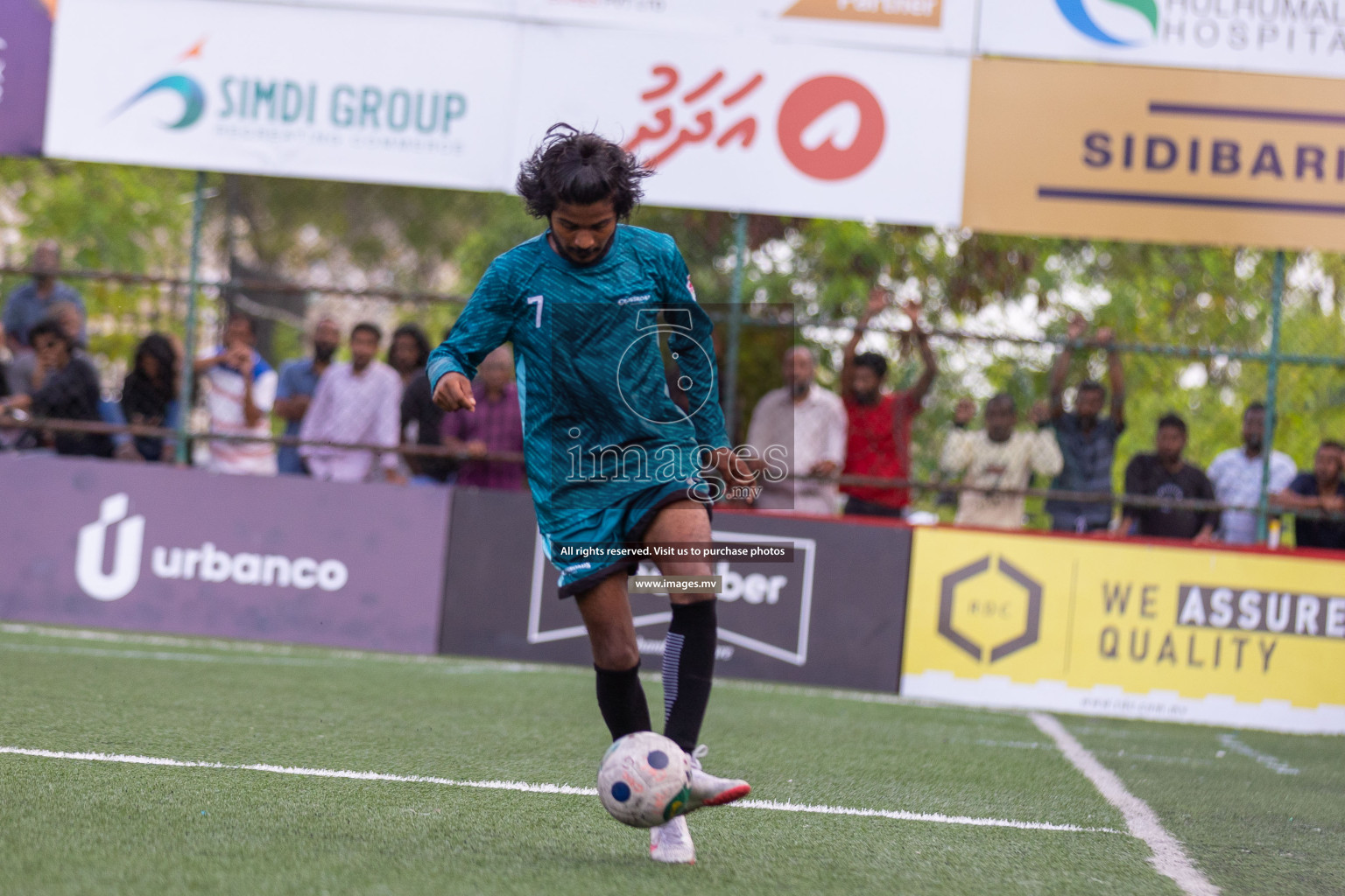 Team Fenaka vs Crossroads Maldives in Club Maldives Cup 2023 held in Hulhumale, Maldives, on Sunday, 30th July 2023
Photos: Ismail Thoriq / images.mv