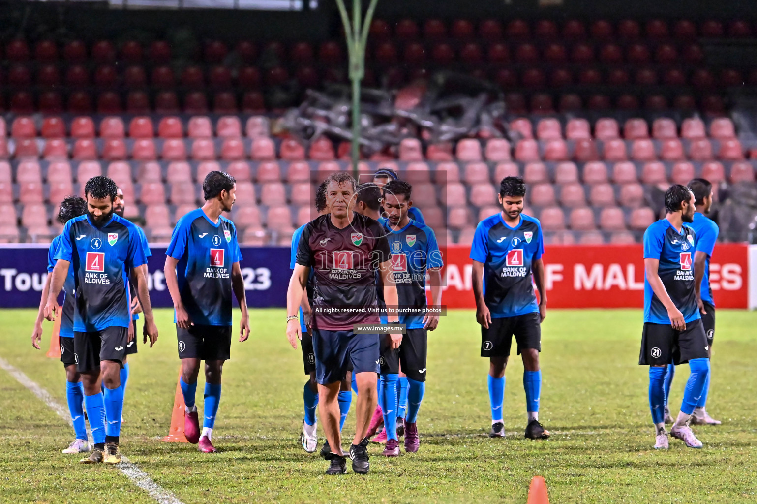Maldives National Team gears up for upcoming SAFF Championship 2023, to be held in Bangalore, India from 21st June to 4th July 2023.  Photos: Ismail Thoriq / images.mv