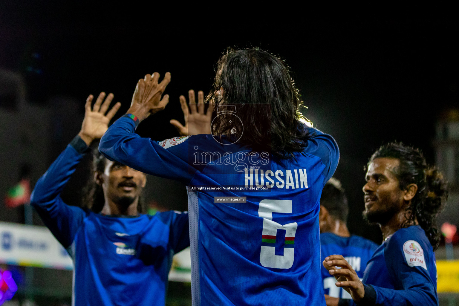 Team Fenaka vs Club Airports in Club Maldives Cup 2022 was held in Hulhumale', Maldives on Tuesday, 18th October 2022. Photos: Mohamed Mahfooz Moosa/ images.mv