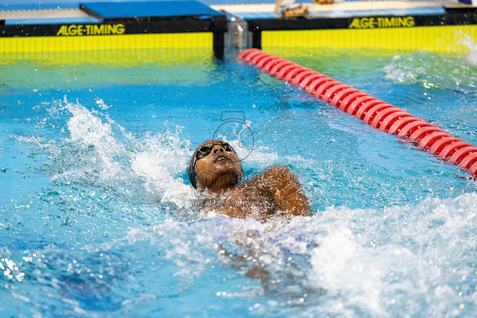 Day 4 of 20th Inter-school Swimming Competition 2024 held in Hulhumale', Maldives on Tuesday, 15th October 2024. Photos: Ismail Thoriq / images.mv