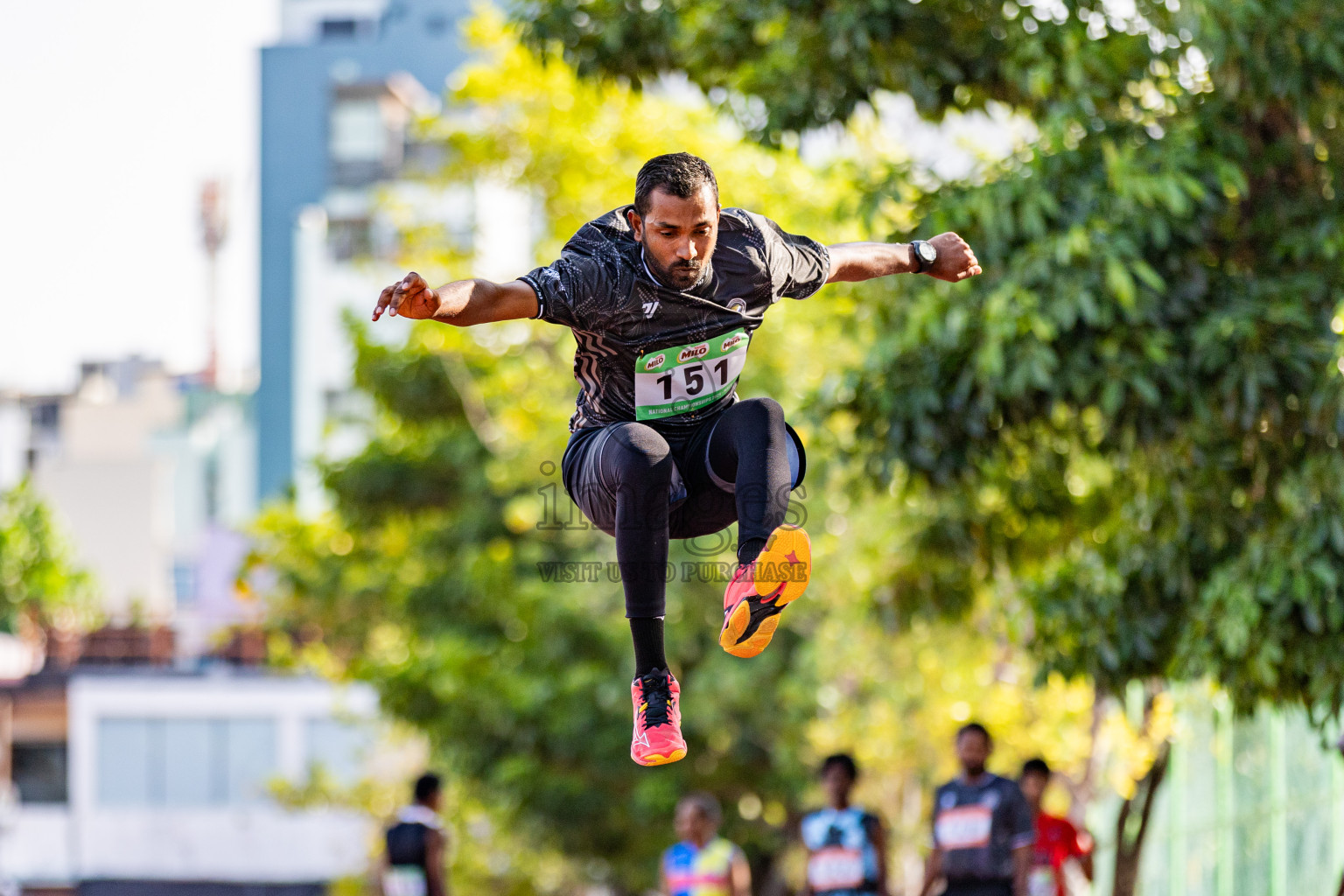 Day 1 of National Athletics Championship 2025 was held at Ekuveni Running Ground in Male', Maldives on Thursday, 14th August 2025. Photos: Areef Adam / images.mv