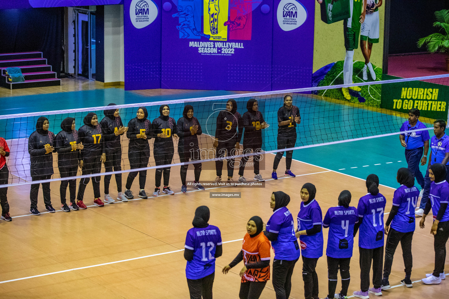 Volleyball Association Cup 2022-Women's Division-Match Day 6 was held in Male', Maldives on 28th May 2022 at Social Center Indoor Hall Photos By: Nausham Waheed /images.mv