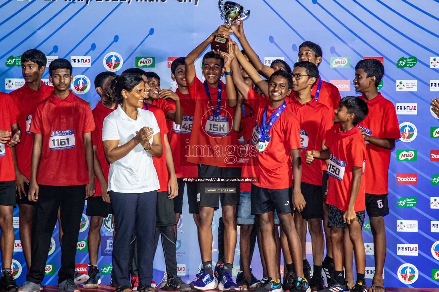 Day 5 of Inter-School Athletics Championship held in Male', Maldives on 27th May 2022. Photos by:Maanish / images.mv