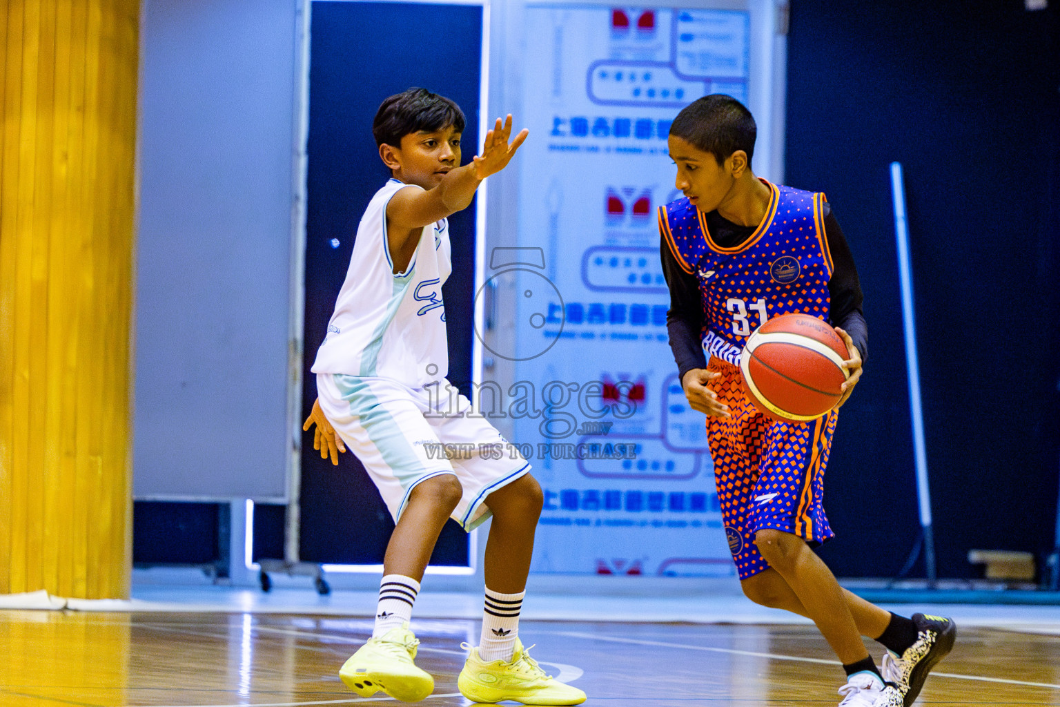 Finland International School vs Brightway International School in day 10 of Junior Championship 2024 was held in Social Center, Male', Maldives on Thursday, 21st November 2024. Photos: Nausham Waheed / images.mv