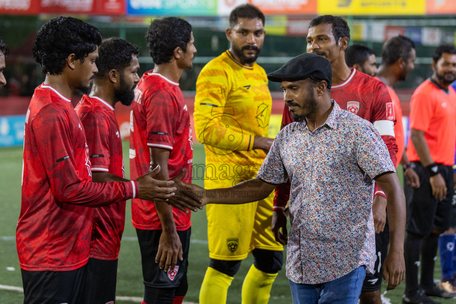 ADh Omadhoo vs ADh Mahibadhoo in Day 3 of Golden Futsal Challenge 2024 was held on Thursday, 18th January 2024, in Hulhumale', Maldives Photos: Nausham Waheed / images.mv