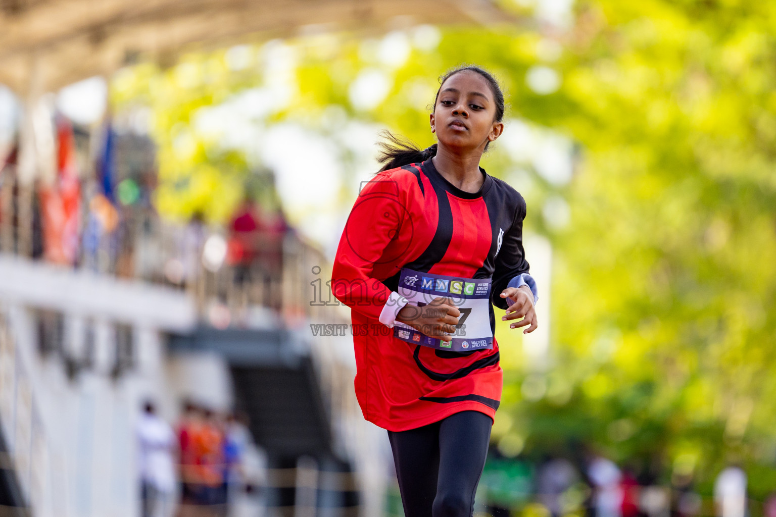 Day 1 of MWSC Interschool Athletics Championships 2024 held in Hulhumale Running Track, Hulhumale, Maldives on Saturday, 9th November 2024. 
Photos by: Ismail Thoriq, Hassan Simah / Images.mv