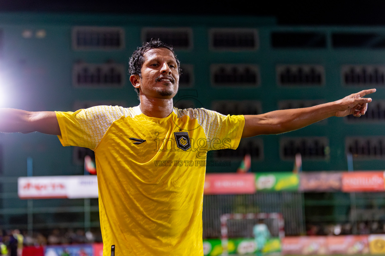 RRC vs Ooredoo in Club Maldives Cup 2024 held in Rehendi Futsal Ground, Hulhumale', Maldives on Saturday, 28th September 2024. Photos: Hassan Simah / images.mv