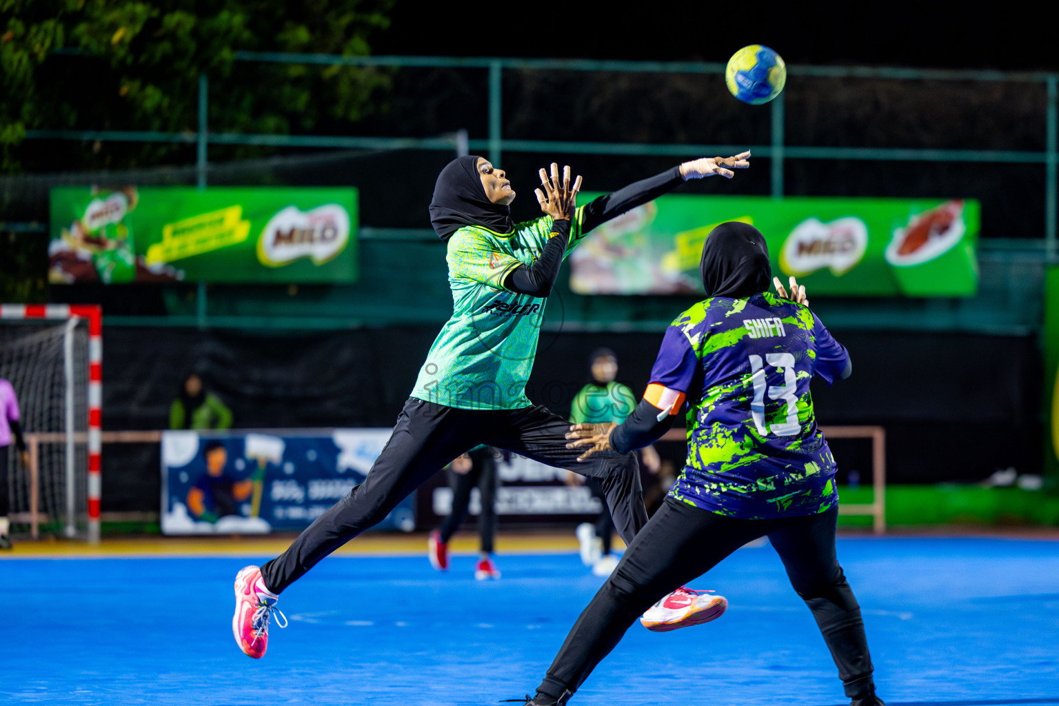 1st Division Final of 8th Inter-Office/Company Handball Tournament 2024, held in Handball ground, Male', Maldives on Tuesday, 11th September 2024 Photos: Nausham Waheed/ Images.mv