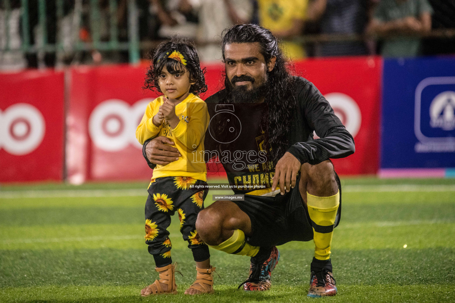 RRC Vs FSM in the Semi Finals of Club Maldives 2021 held in Hulhumale, Maldives on 19 December 2021. Photos: Nausham Waheed / images.mv