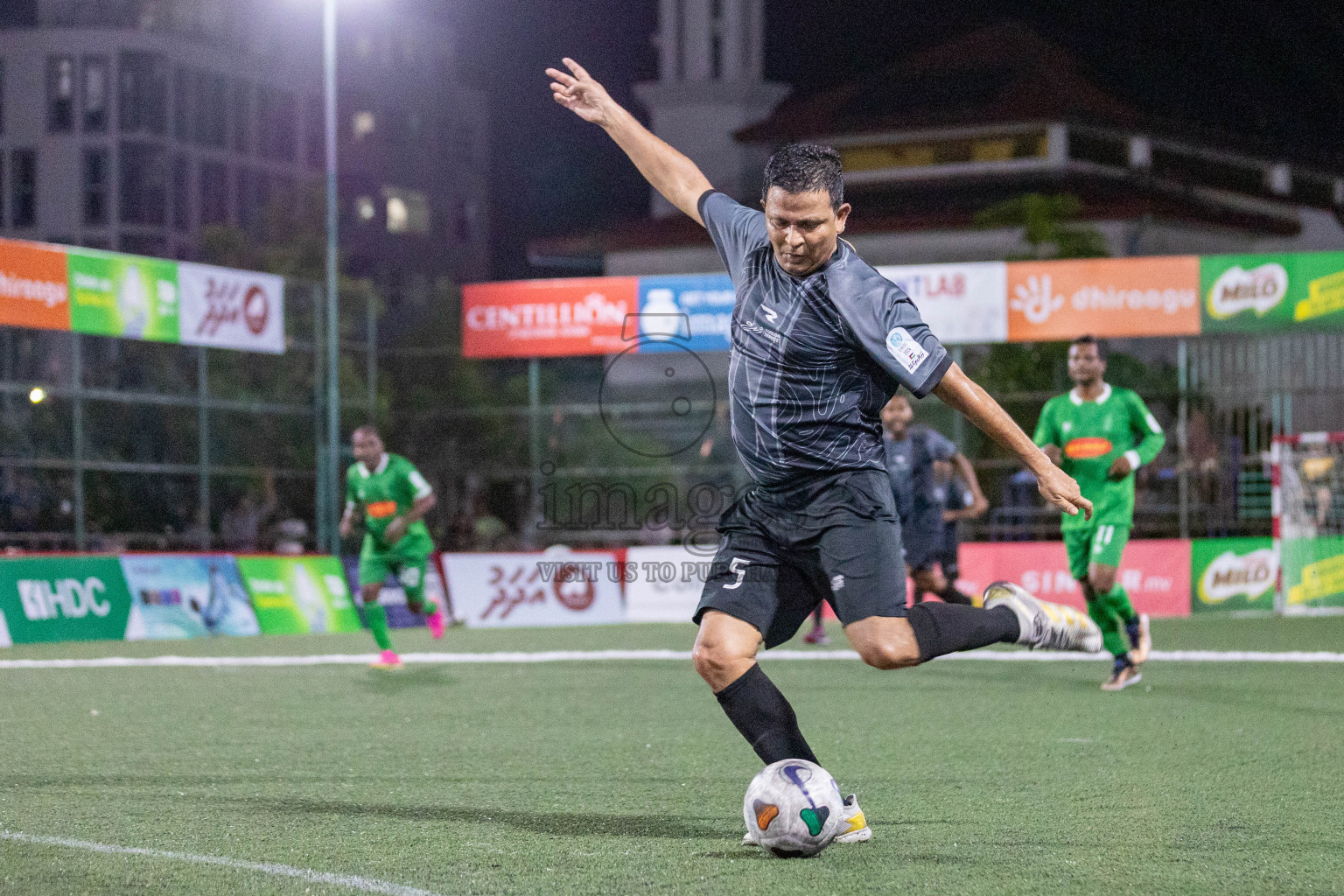 KHAARIJEE VS AGRI RC in Club Maldives Classic 2024 held in Rehendi Futsal Ground, Hulhumale', Maldives on Monday, 9th September 2024. 
Photos: Mohamed Mahfooz Moosa / images.mv