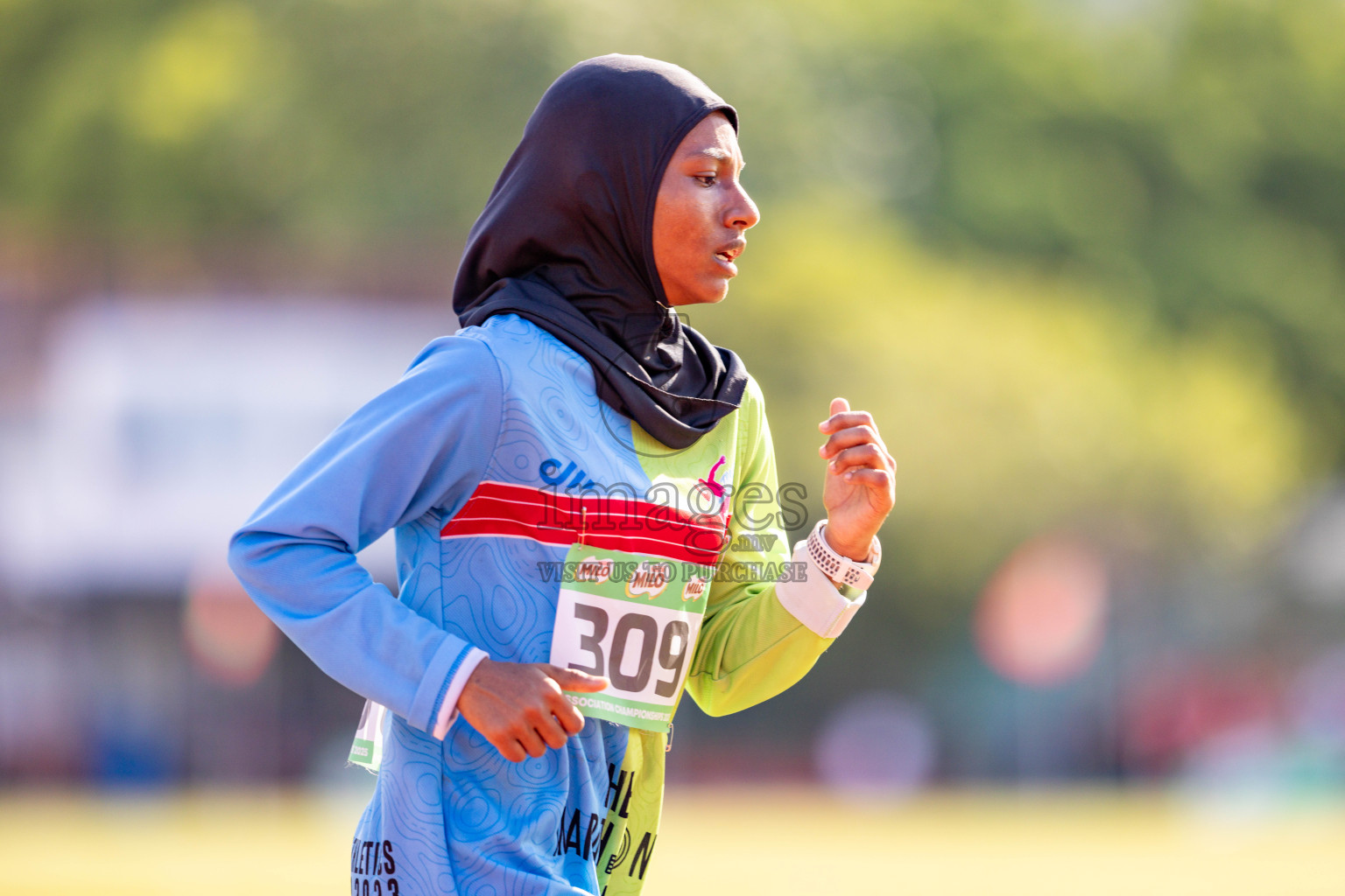 Day 2 of 12th Milo Association Championships was held in Ekuveni Track at Male', Maldives on Friday, 25th April 2025. 
Photos: Hassan Simah / images.mv