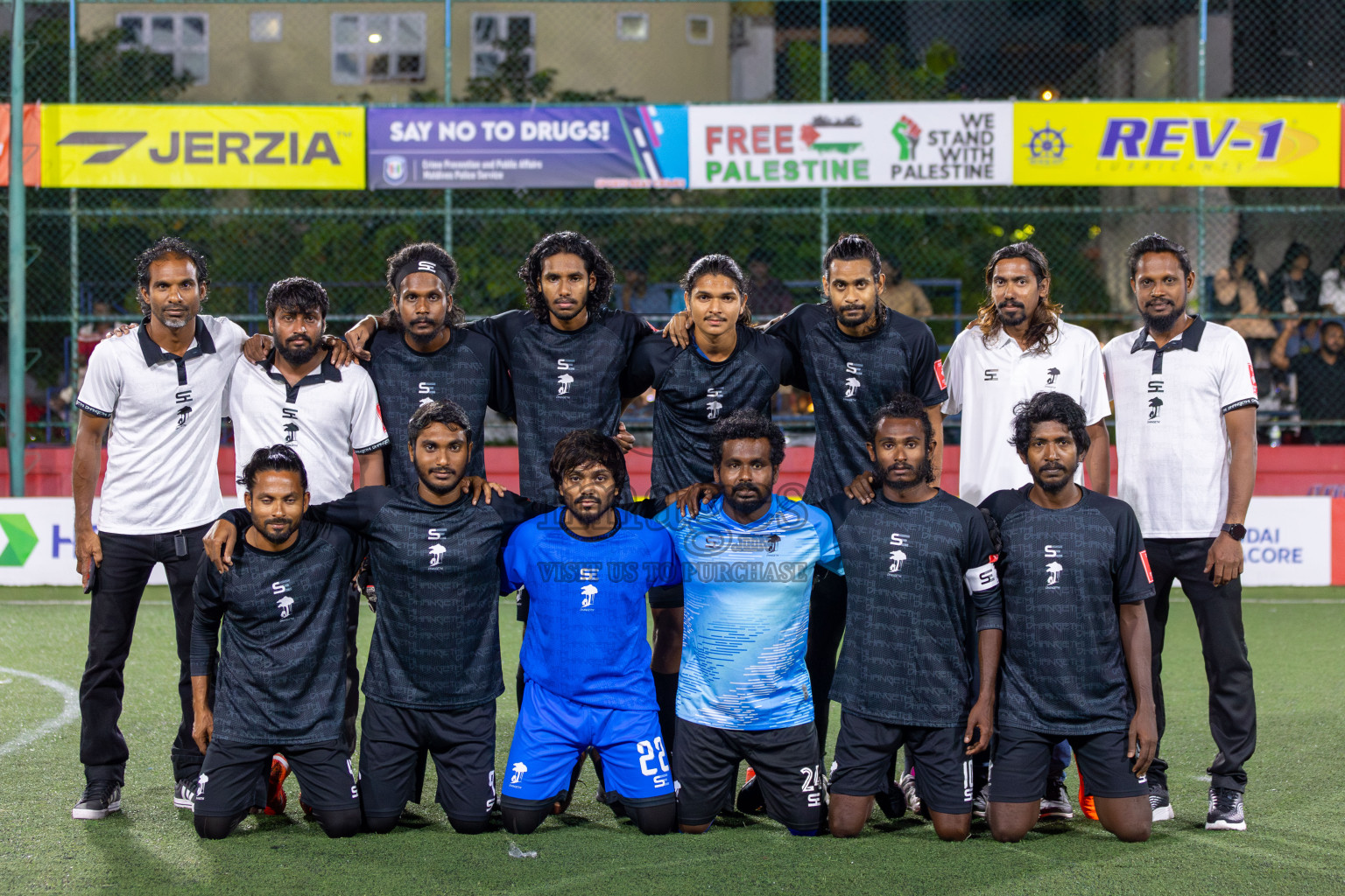 ADh Fenfushi vs ADh Dhangethi in Day 3 of Golden Futsal Challenge 2024 was held on Thursday, 18th January 2024, in Hulhumale', Maldives Photos: Mohamed Mahfooz Moosa / images.mv